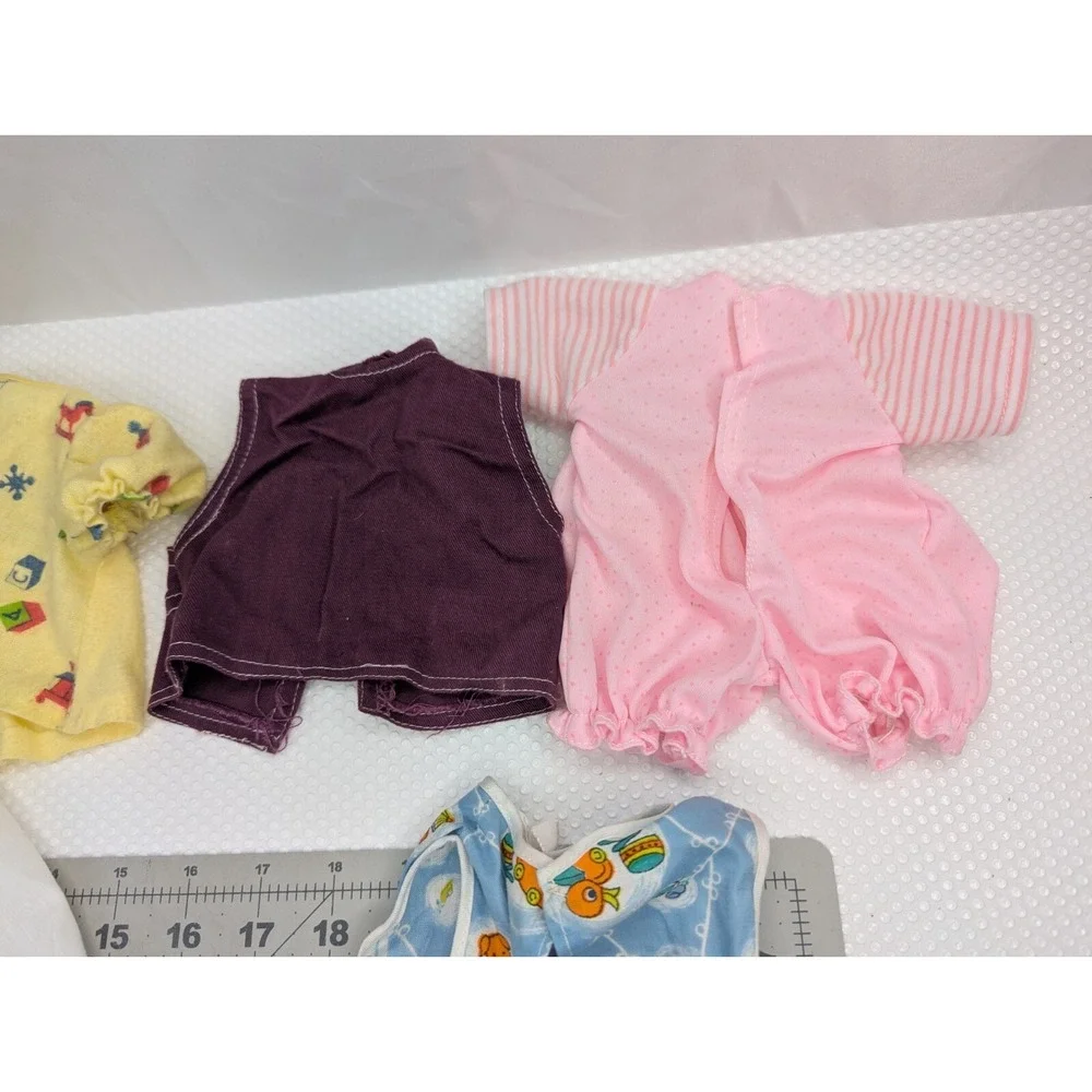 Small Doll Clothes Outfit‎ Lot Gown Dress Shirt Vest